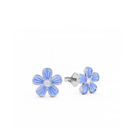 Ørestikker med lyseblå blomster - Pia & Per